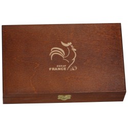 Coffret en bois pour 11 buts