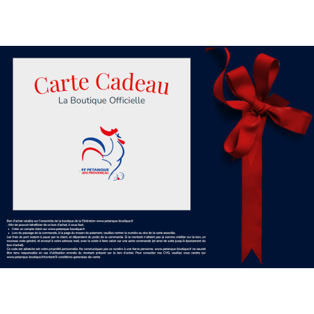 Bon Cadeau Petanque
